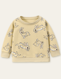 Running Rabbit Printed Sweatshirt