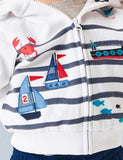 Sailing Embroidered Hoodie Sports Set - CCMOM