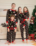 Santa Claus Floral Print Family Matching Pajamas