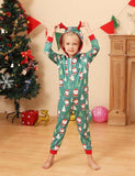 Santa Claus Printed Family Matching Pajamas - CCMOM