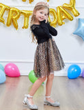 Sequin Star Princess Mesh Dress - CCMOM