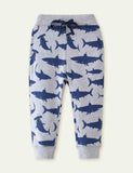 Shark Print Sweatpants - CCMOM