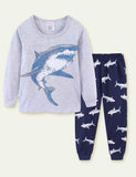 Shark Printed pajamas - CCMOM