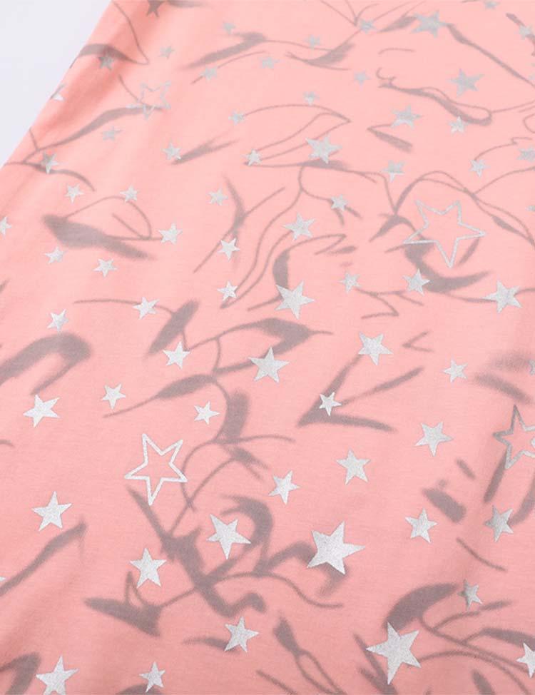 Star Full Print Sleeveless Dress - CCMOM