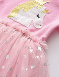 Starry Unicorn Mesh Dress - CCMOM