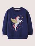 Starry Unicorn Sweatshirt - CCMOM