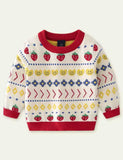 Strawberry Brocade Sweater - CCMOM