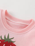 Strawberry Printed Sweatshirt - CCMOM