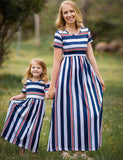 Stripes Family Matching Dress - CCMOM