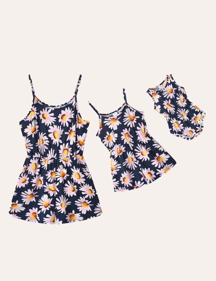 Sun Flower Family Matching Dress - CCMOM