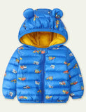 Today Only - Cartoon Printed down Cotton-Padded Jacket - CCMOM