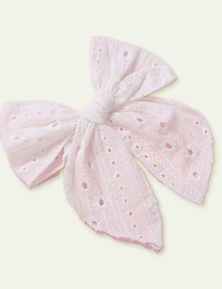 Today Only - Embroidery Bow Barrettes - CCMOM