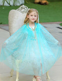 Toddler & Kids Girl Mesh Sequins Party Cape - CCMOM