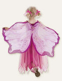 Toddler Girl Butterfly Wings Mesh Party Cape