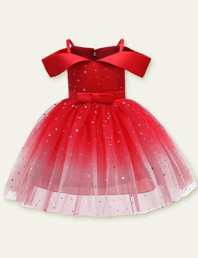 Toddler Girl Mesh Spaghetti Strap Dress - CCMOM
