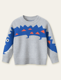 Toddler Kid Alligator Printed Pull Over Sweater