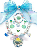 Undersea Mermaid Shell Necklace Accessories Set - CCMOM