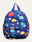 Unicorn Dinosaur Full Printed Schoolbag Backpack - CCMOM