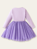 Unicorn Mesh Stitching Dress - CCMOM