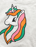 Unicorn Print Sweatshirt - CCMOM