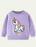 Unicorn Printed Sweatshirt - CCMOM