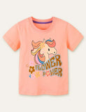 Unicorn Printed T-shirt - CCMOM