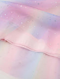 Unicorn Rainbow Tulle Mesh Skirt - CCMOM