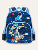 Unicorn Rocket Printed Schoolbag Backpack - CCMOM