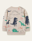 Unisex Dinosaur Full Printed Sweatshirt - CCMOM