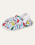 Unisex Dinosaur Printed Sandals - CCMOM