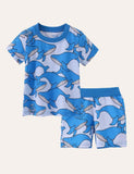 Whale Printed Set