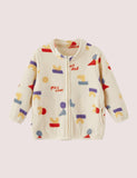 Winter Full Print Polar Fleece Jacket