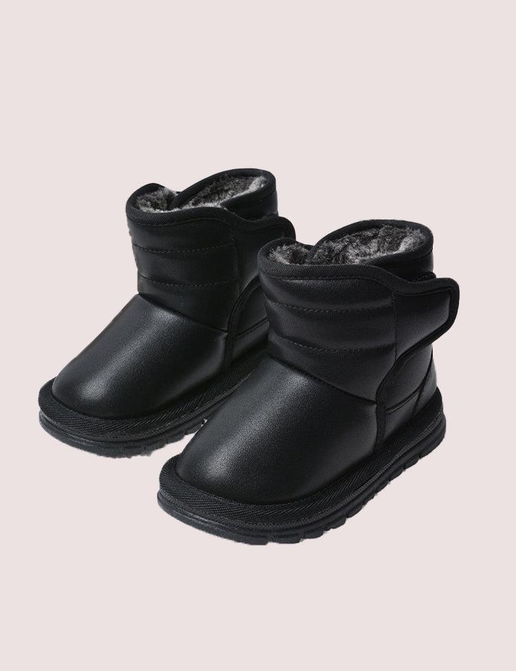 Winter Glossy Short Snow Boots - CCMOM